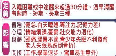 好的睡眠至關重要　為一生健康基礎