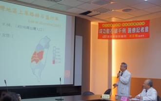 雷射與結石手術攜手成功以管窺天