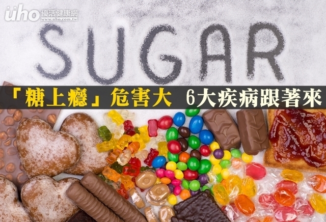 「糖上癮」危害大　6大疾病跟著來