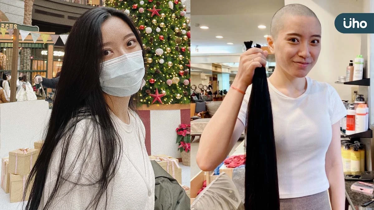 不懼異樣眼光長髮美女剃光頭、小耳症男孩勇敢捐髮 台癌邀全民「一起來.揪捐髮」為癌友加油