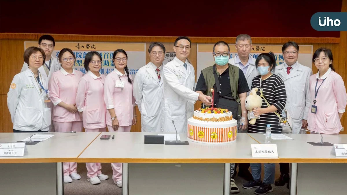 臺大醫院創亞洲首例「雙長效型心室輔助器」 成功模擬全人工心臟　開創末期心衰治療新里程碑