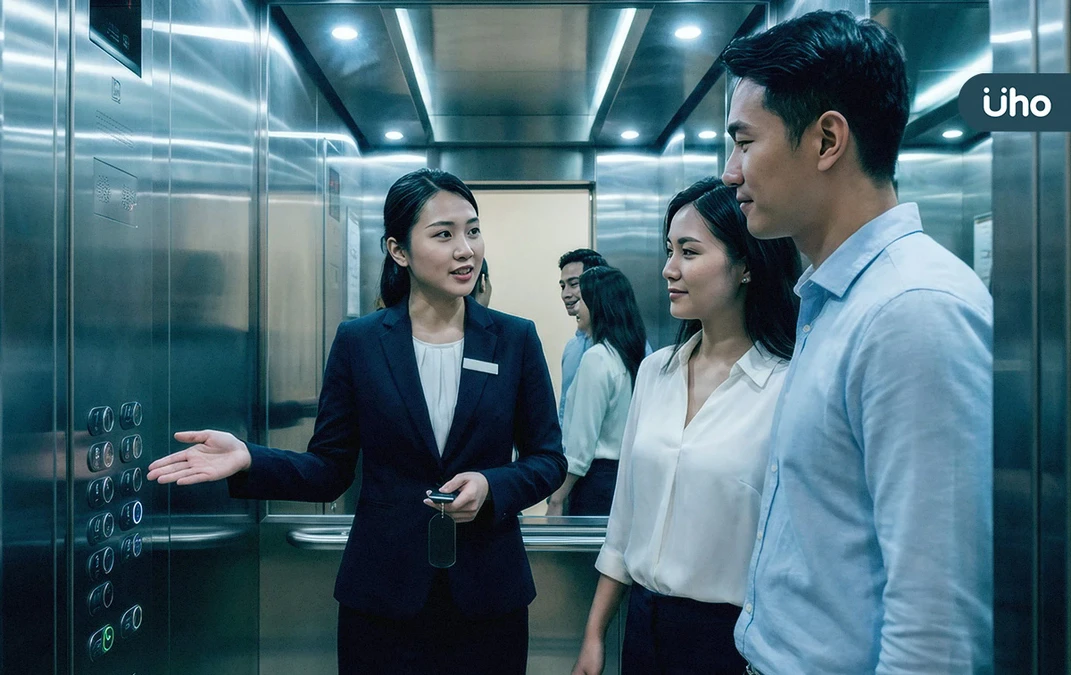 搭電梯偶遇老闆，只會躲在角落？執行長教你「應對1招」留下好印象