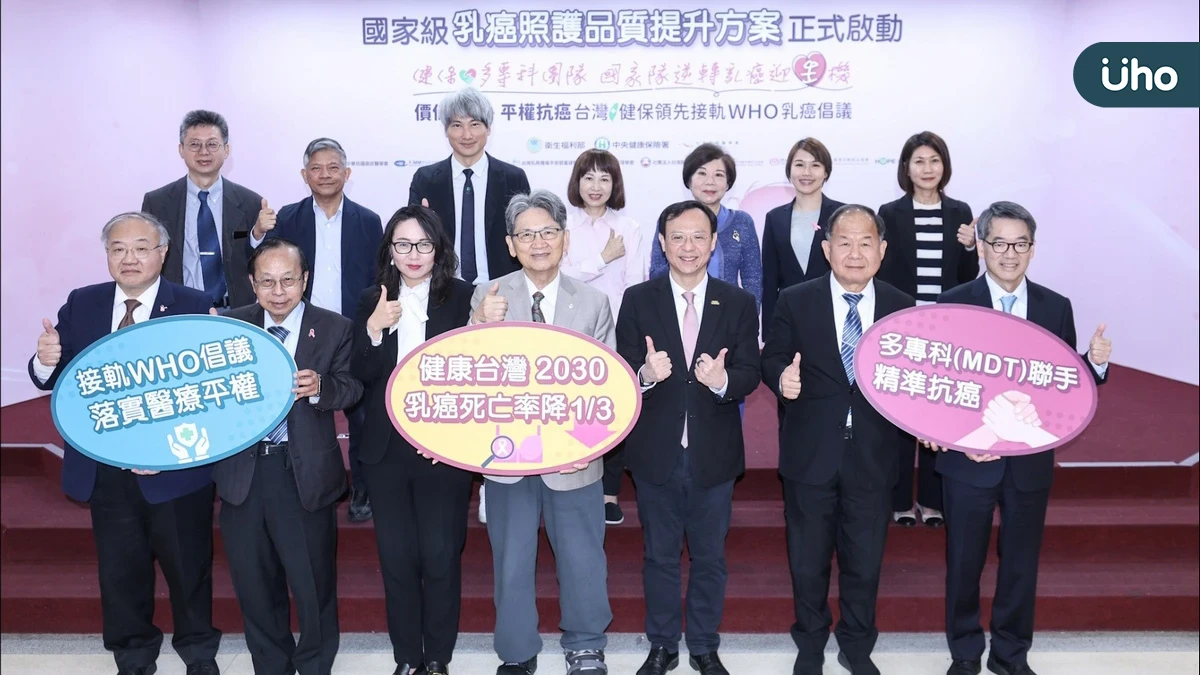 乳癌照護導入價值給付，建構防護網開創「病友、醫院、健保」三贏！