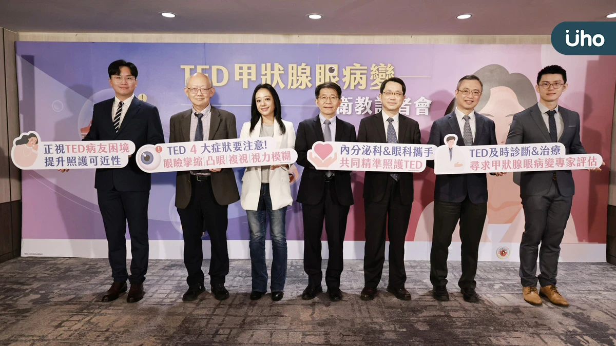 「照鏡子竟認不出自己」凸眼、看東西有重影　當心TED甲狀腺眼病變！