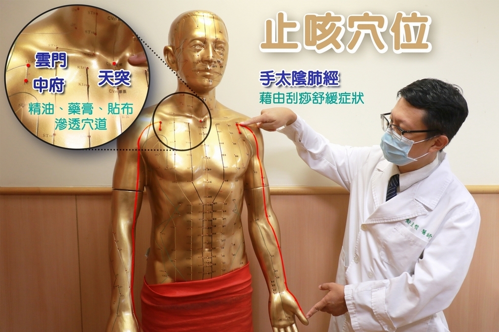 確診中不適,穴道按摩,刮痧緩解