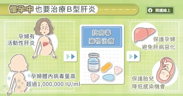 懷孕前跟懷孕中，該如何治療B型肝炎？