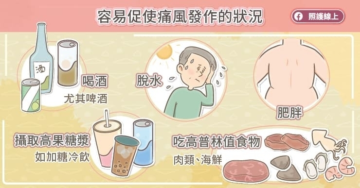 面對痛風，光是調整飲食並不夠