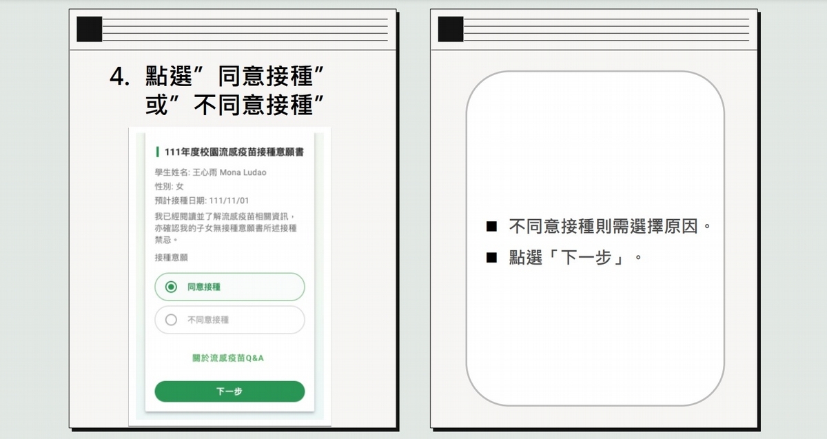 流感疫苗意願登記出包》百萬家長白填了！疾管署：需在「這天前」重寫