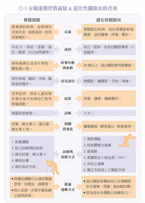骨質疏鬆不痛卻有骨折風險