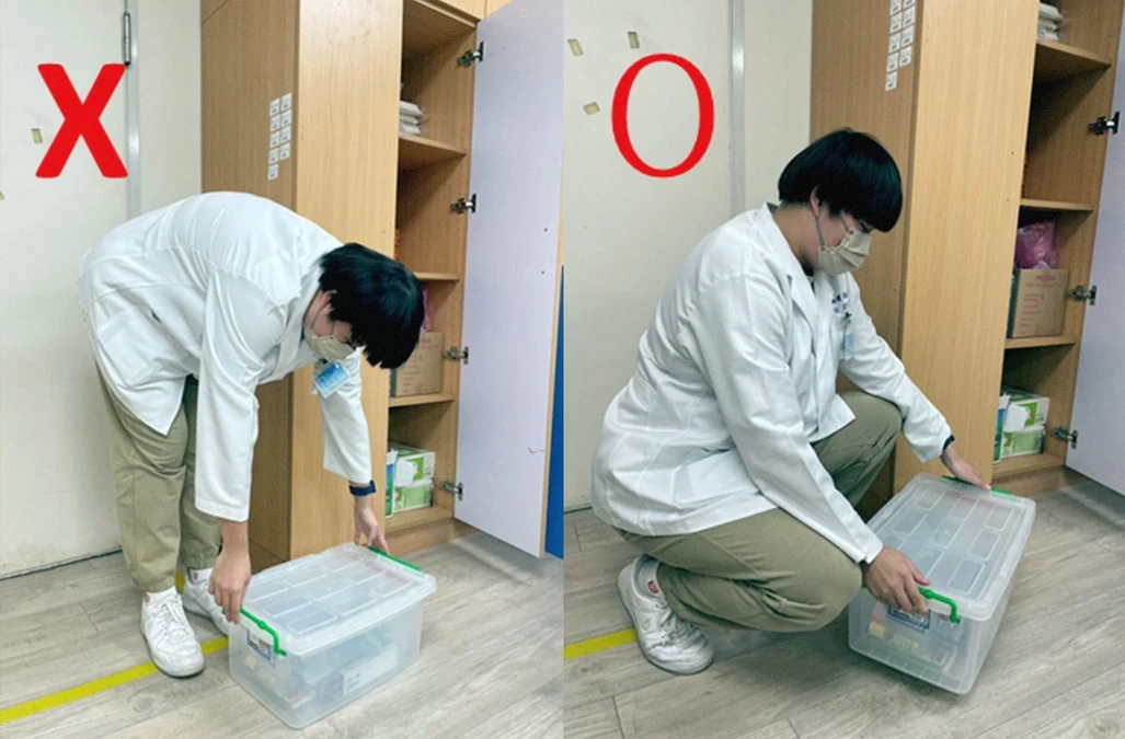 搬重物不蹲下，脊椎受傷風險高