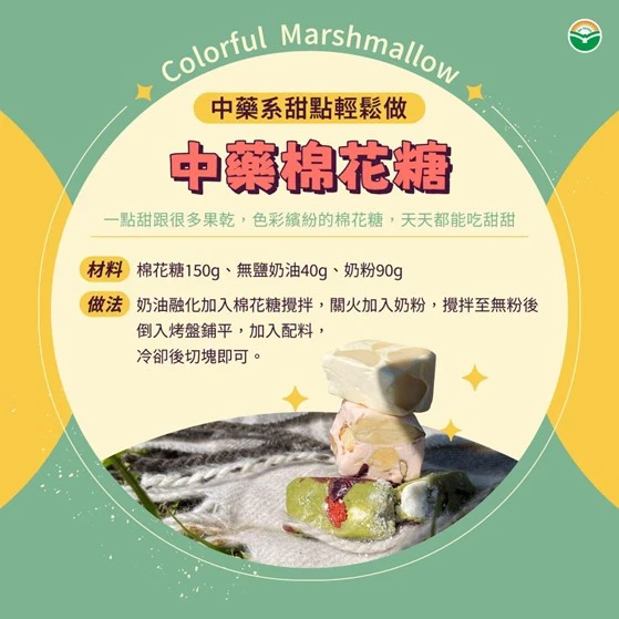 有食譜》兒童節到來，孩子愛吃甜食怎麼選？6步驟DIY「中藥棉花糖」