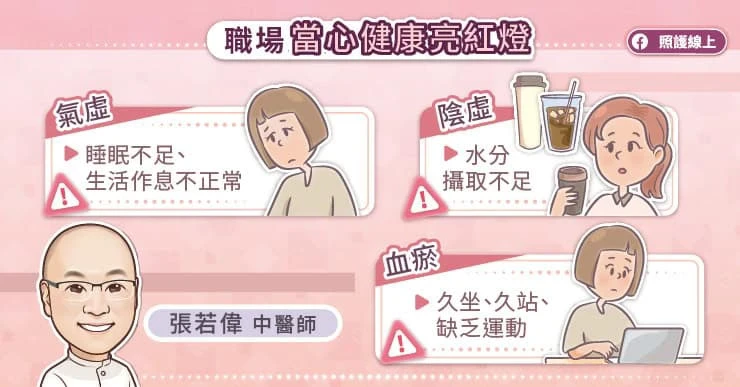 職場女性常見的健康問題