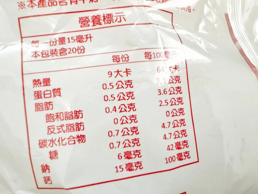 迷思5：反式脂肪標示為零就不含有