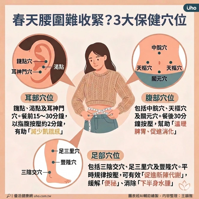 穴位按摩改善消化