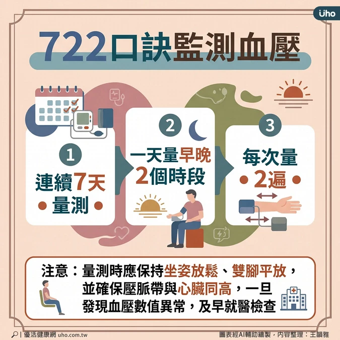 722口訣監測血壓