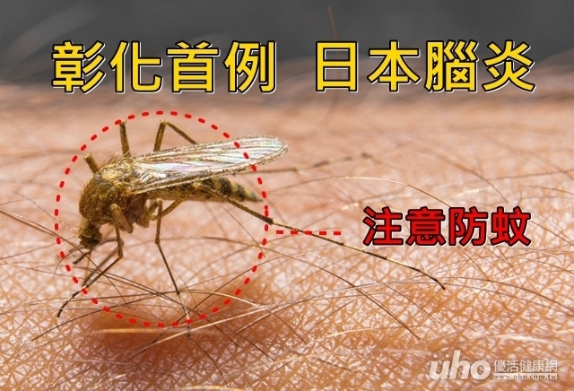 注意防蚊！彰化首例日本腦炎現蹤