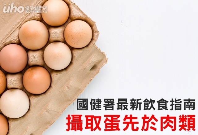 國健署最新飲食指南　攝取蛋先於肉類
