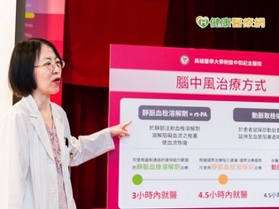 54歲女突發失語、視線模糊卻不打119 險錯過中風血栓溶解治療時機