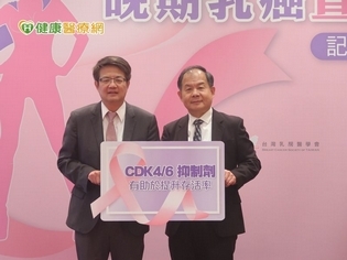 晚期乳癌治療不打折 CDK4/6抑制劑可降3成死亡率