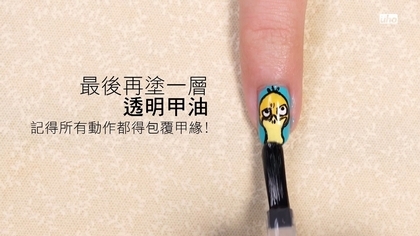 抓進你的指尖Psyduck*可達鴨篇【甲油手繪系列】