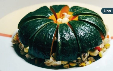 有食譜》處暑養生吃南瓜！電鍋速做「蓮子栗南瓜扣」搭銀耳更美味