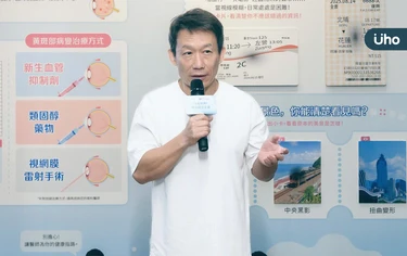 郭子乾岳母「黃斑部病變」右眼失明！眼科醫警吿：千萬別以為只是老花