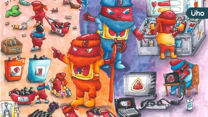 腎臟病防治基金會兒童創意繪畫比賽 學童創作點亮健康意識