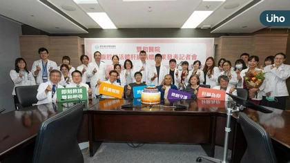 上演「即刻救援」！兒跨海返臺捐六成肝救父，「肝膽相照」父子情  雙和醫院腹腔鏡取肝助父重獲新生