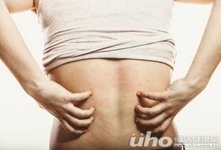 背出現紅色圓網 原是色素性癢疹