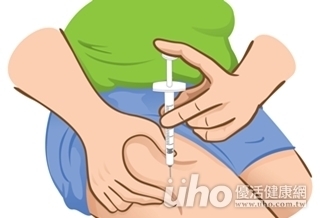 落實控糖3招 運動部位別打針