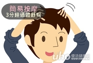 簡易按摩 3分鐘就通體舒暢
