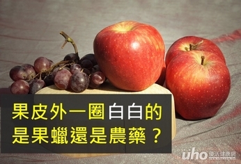 果皮一圈粉 是果蠟還是農藥?
