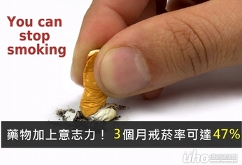意志力戒菸!3個月戒菸率可達47%