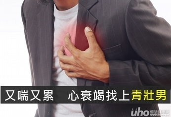 又喘又累 心衰竭找上青壯男