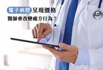 電子病歷呈現價格 醫師會改變處方行為?