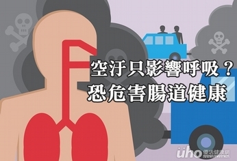 空汙只影響呼吸?恐危害腸道健康