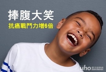 捧腹大笑 抗癌戰鬥力增6倍