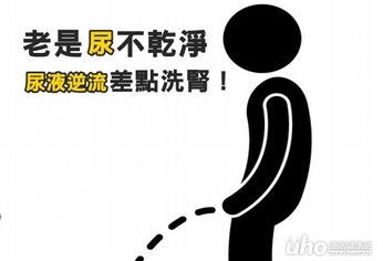 老是尿不乾淨 尿液逆流差點洗腎!