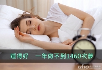 睡得好 一年做不到1460次夢