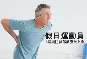 假日運動員 3關鍵防背部筋膜炎上身