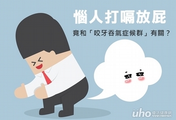 惱人打嗝放屁 竟和吞口水有關?