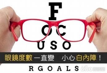 眼鏡度數一直變 小心白內障!