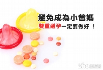 避免成為小爸媽 醫:須做好雙重避孕