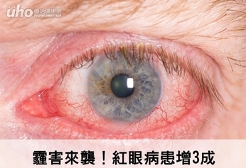 霾害來襲!紅眼病患增3成