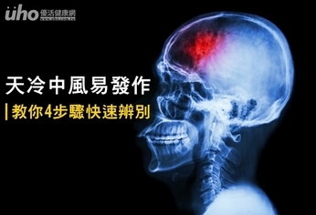 天冷中風易發作 教你4步驟快速辨別