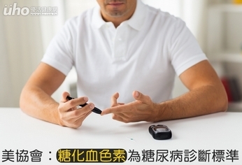 美協會:糖化血色素為糖尿病診斷標準