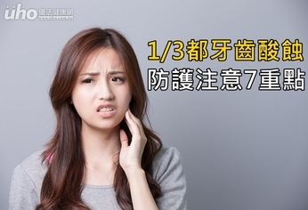 1/3都牙齒酸蝕 防護注意7重點