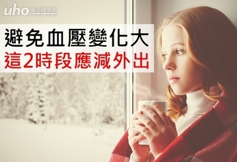 避免血壓變化大 這2時段應減外出