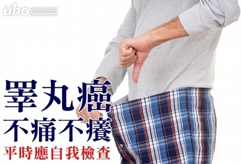 睪丸癌不痛不癢 醫:平時應自我檢查