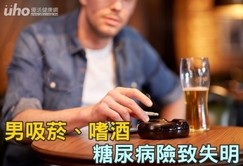 男吸菸、嗜酒 糖尿病險致失明